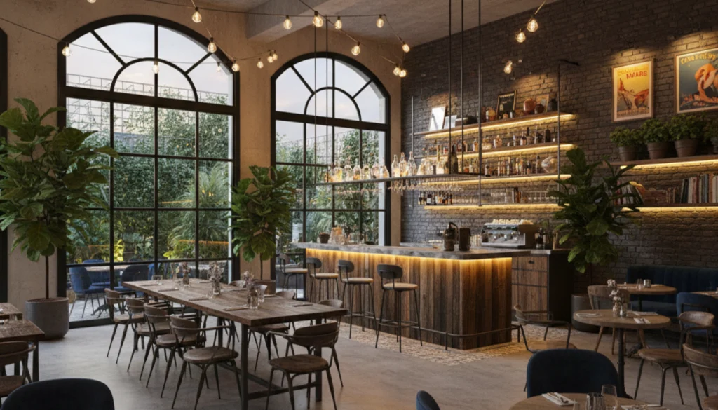 Cafe & Resto Interior Decoration.